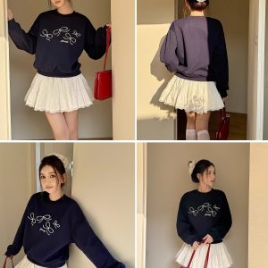 Lightweight Spring/Summer Lace Edge 8-Meter Tiered Puffy Skirt - Spliced White Half Skirt for a Romantic 90s Look