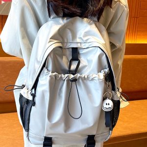 Lightweight Travel Backpack for Women - 2025 Spring Student Book Bag & Laptop Bag for Commuting & Travel