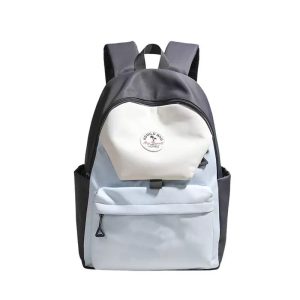 Lightweight Water-Resistant Dual-Color Backpack for Women - Stylish Summer School Bag & Travel Backpack for Students 2025