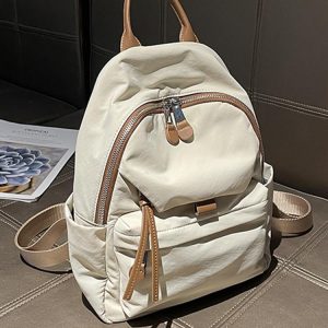 Lightweight Water-Resistant Travel Backpack for Women - Versatile Classic Design for Spring 2025 Adventures