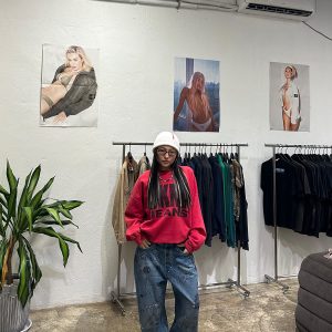 Loose Denim Pants with Heavy-Duty Graffiti Print, Light Clay Dye, High-End Style, Y2K Fashion, Trendy Streetwear, Second Batch Design