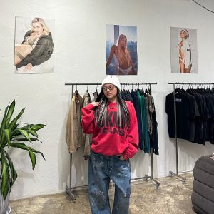 Loose Denim Pants with Heavy-Duty Graffiti Print, Light Clay Dye, High-End Style, Y2K Fashion, Trendy Streetwear, Second Batch Design