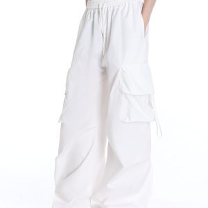 Loose Wide-Leg Quick-Dry Casual Work Pants for Summer 2025 - American Style Sports Trousers