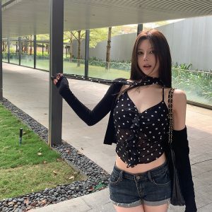 Low Waist Denim Shorts for Women - Spicy Mini Hot Pants, Tight Fit, Sweet Style, Y2K Inspired Summer Fashion