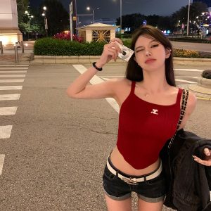 Low Waist Denim Shorts for Women - Spicy Mini Hot Pants, Tight Fit, Sweet Style, Y2K Inspired Summer Fashion