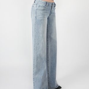 Low-Waist Straight-Leg Slimming Jeans for Women - Trendy Y2K Style, Perfect for Casual Outfits and Everyday Wear