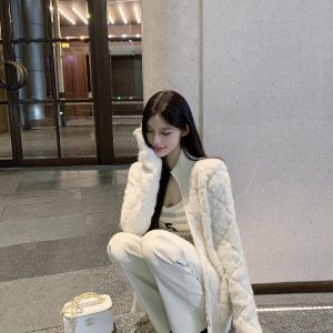 Luna Lona Sleeveless Knitted Top - Slim Fit Small Fragrance Style for Women - Trendy Y2K Inner Wear