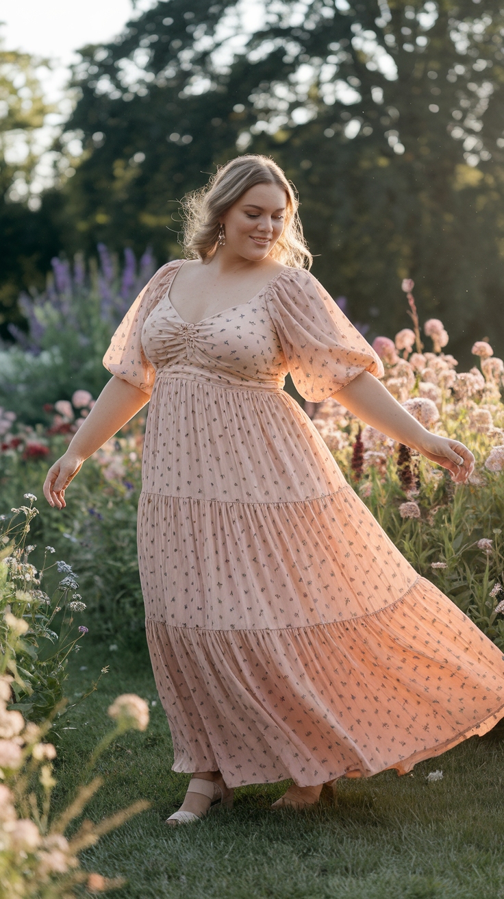 Maxi Plus Size Dresses: Flattering Styles for Festivals outfit idea
