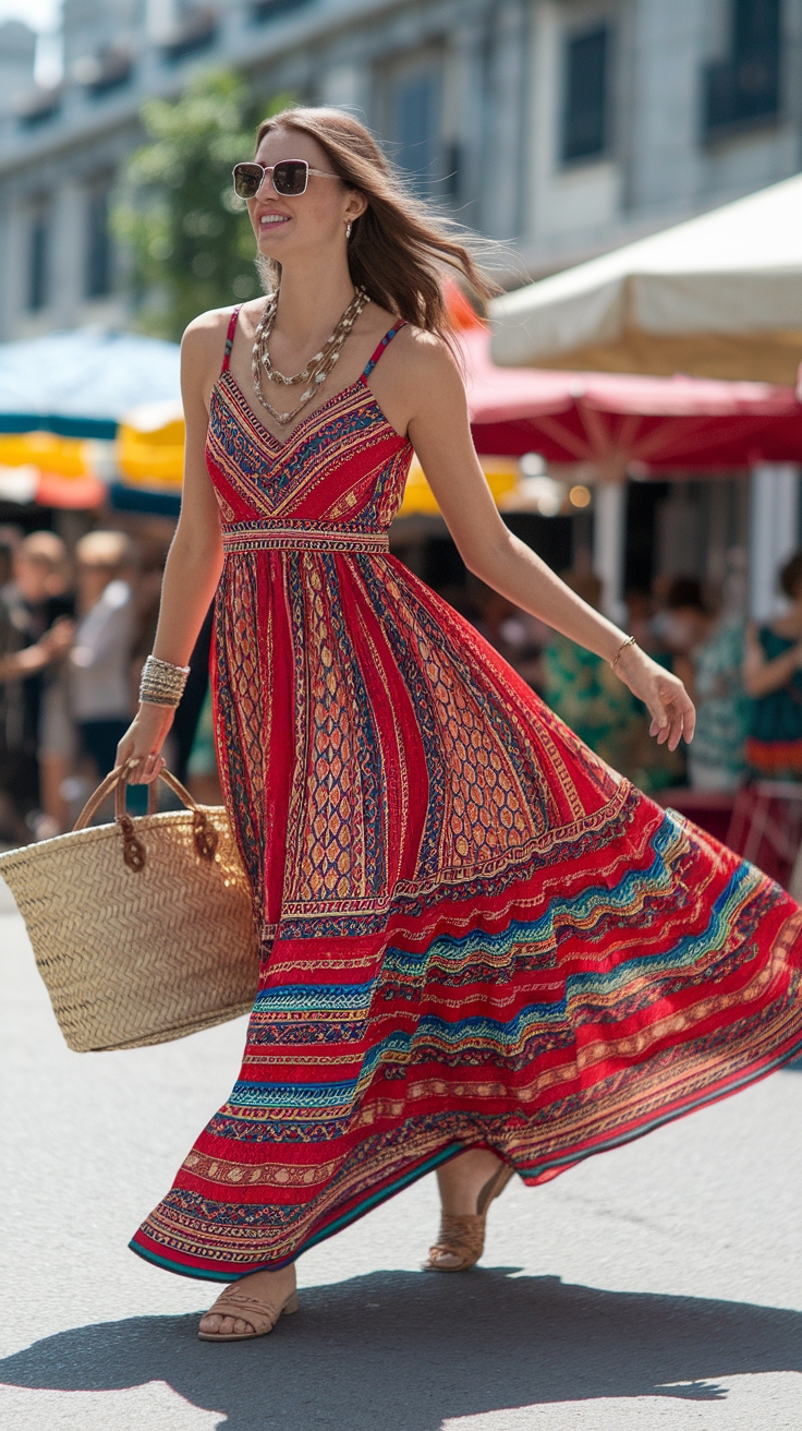 Maxi Traditional Dresses: Celebrate Heritage with Style outfit idea