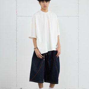 Men's 275g Heavyweight Pure Cotton Seamless Basic Short Sleeve T-Shirt - Loose Fit Spring/Summer Essential