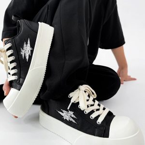 Men's and Women's Lightning Derby Shoes - Genuine Leather Casual Sneakers with Milk Flavor Sole - Stylish Commuter Footwear for Couples