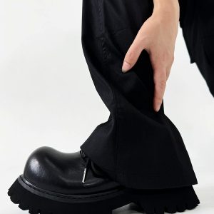 Men's and Women's Paris Mickey Big Head Derby Shoes - Pointed Thick-Soled Height-Increasing Genuine Leather Commuter Style