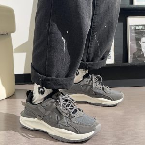 Men's Breathable Mesh Dad Shoes - Versatile Soft-Soled Sports Casual Footwear for Summer 2025