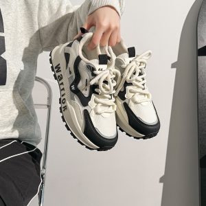 Men's Breathable Mesh Summer Shoes - Thick-Soled Casual Dad Sneakers - Soft-Bottom Versatile Sports Footwear