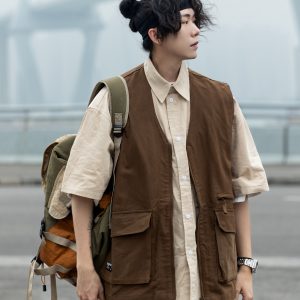 Men's Casual Sleeveless Tank Top - Wednesday Holiday Work Vest, Loose Fit, Couple Matching Design, Relaxed Style