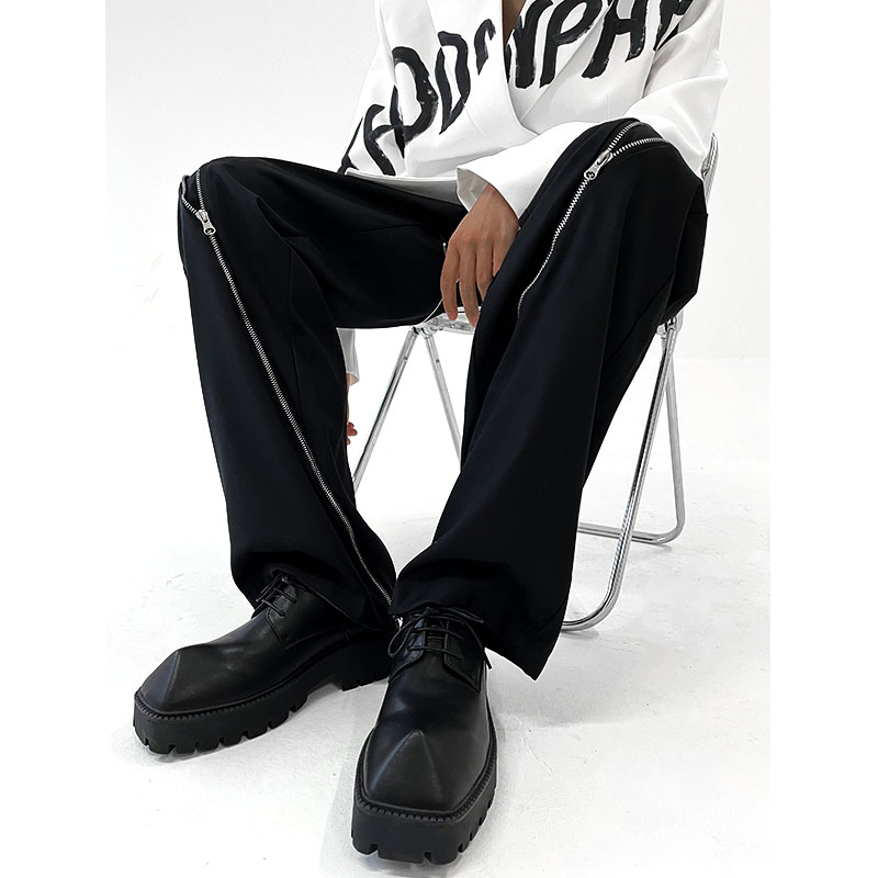 Men's High-End Leather Derby Shoes - Trendy British Style, Height Increasing, Square Toe, Perfect for Formal & High Street Looks