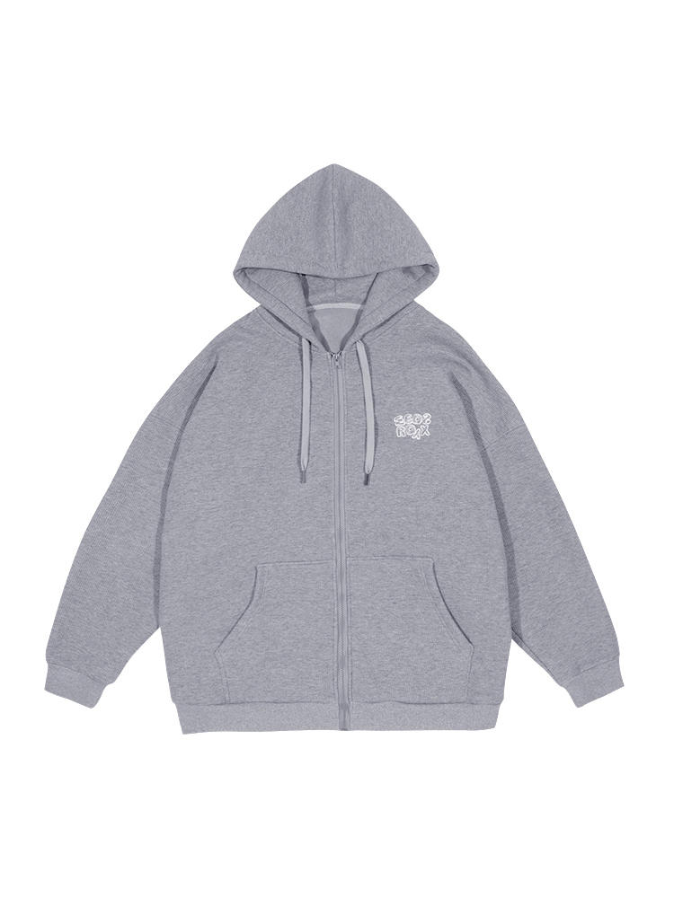 Men's Japanese-Style Fleece-Lined Hooded Sweatshirt, Loose Fit Solid Color Jacket for Autumn and Winter, Versatile City Style Men's Japanese-Style Fleece-Lined Hooded Sweatshirt, Loose Fit Solid Color Jacket for Autumn and Winter, Versatile City Style