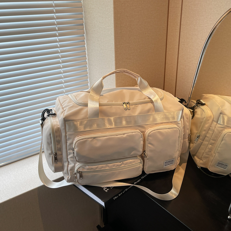 Men's Large Capacity Sports Fitness Bag - Lightweight Shoulder Tote for Short Trips & Business Travel - Versatile Maternity Luggage Bag