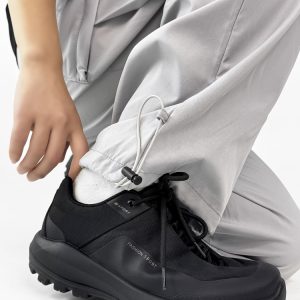 Men's Lightweight Breathable All-Black Mesh Hiking Shoes - Trendy Trail Running & Outdoor Walking Sneakers