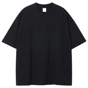 Men's Loose Fit Basic Cotton Undershirt, Round Neck, Short Sleeve, Non-Deformable, Zero Shrinkage, Casual Everyday Essential