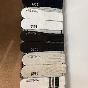 Men's Mid-Tube Socks, Japanese-Style Printed Couple Socks for Autumn & Winter, Women's American Sports Socks, Trendy Streetwear Fashion