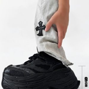 Men's Paris Black Knight Dad Shoes - Retro Thick-Soled Height-Increasing Sports Sneakers for Couples - Trendy European Style