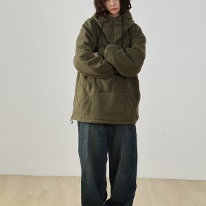 Men's Summer Heavyweight Washed Micro-Flare Denim Pants, American Retro Workwear Wide-Leg Style