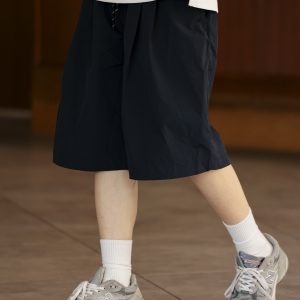 Men's Summer Solid Color Minimalist Loose Shorts - Casual Trendy Five-Point Work Pants for a Stylish Look