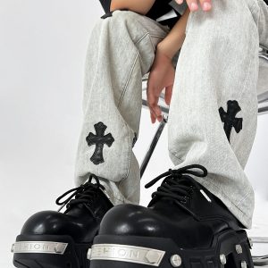 Men's Thick-Soled Derby Shoes with Elevated Height, Gear-Bottom Leather Platform Footwear, Stylish Casual Fashion