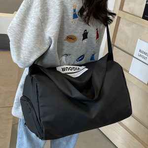 Men's Waterproof Sports Fitness Bag with Dry Wet Separation, Large Capacity Swimming and Travel Handbag for Women