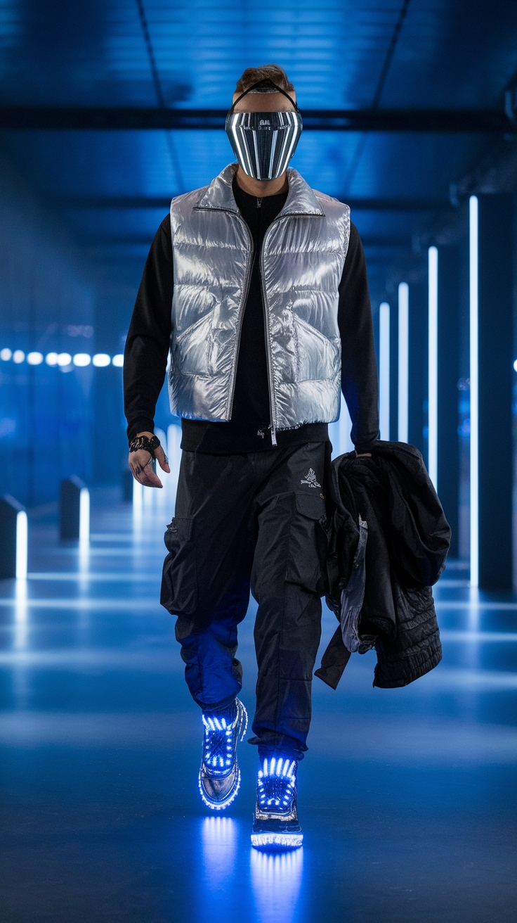Latest in Mens Futuristic Fashion: A Style Guide outfit idea