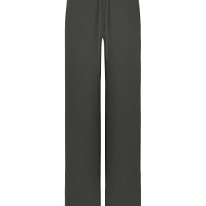 Mid-Low Waist Draped Cool Feeling Floor-Length Casual Pants for Effortless 90s-Inspired Style