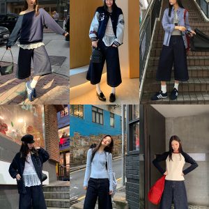 Mid-Low Waist Loose Straight Wide-Leg Denim Pants for Women - Original Color, 8-Point, Spring 2025 Fashion