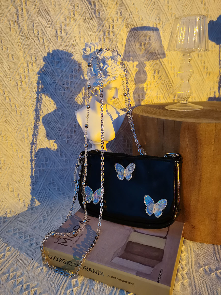 Mini Cute Butterfly Crossbody Bag for Women - Lightweight Phone Bag, Summer 2022 Trend, Y2K Style Mini Cute Butterfly Crossbody Bag for Women - Lightweight Phone Bag, Summer 2022 Trend, Y2K Style
