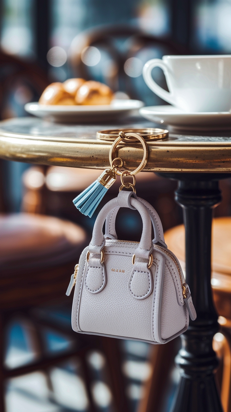 Chic Mini Bag Keychain Ideas for Trendy Outfits outfit idea