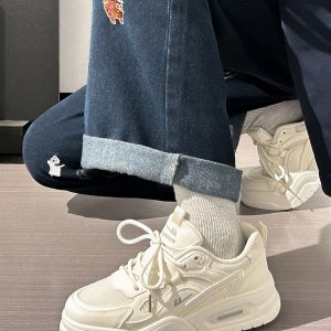 Minimalist Mesh Breathable Little White Sneakers for Women - 2025 Summer Sports Shoes with Niche Design