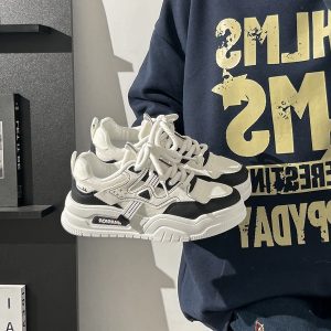 Minimalist Mesh Breathable Little White Sneakers for Women - 2025 Summer Sports Shoes with Niche Design