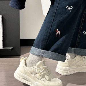 Minimalist Mesh Breathable Little White Sneakers for Women - 2025 Summer Sports Shoes with Niche Design