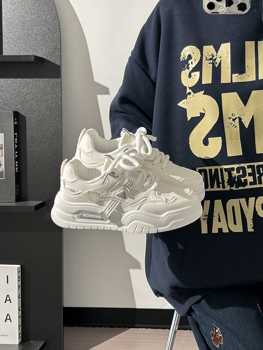 Minimalist Mesh Breathable Little White Sneakers for Women - 2025 Summer Sports Shoes with Niche Design Minimalist Mesh Breathable Little White Sneakers for Women - 2025 Summer Sports Shoes with Niche Design