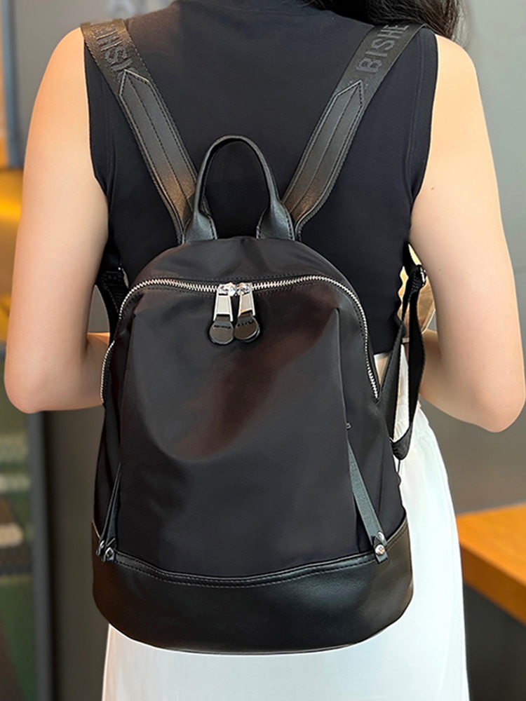Minimalist Oxford Cloth Backpack for Women - Lightweight, Versatile, Dirt-Resistant, Perfect for Commuting and Travel Minimalist Oxford Cloth Backpack for Women - Lightweight, Versatile, Dirt-Resistant, Perfect for Commuting and Travel