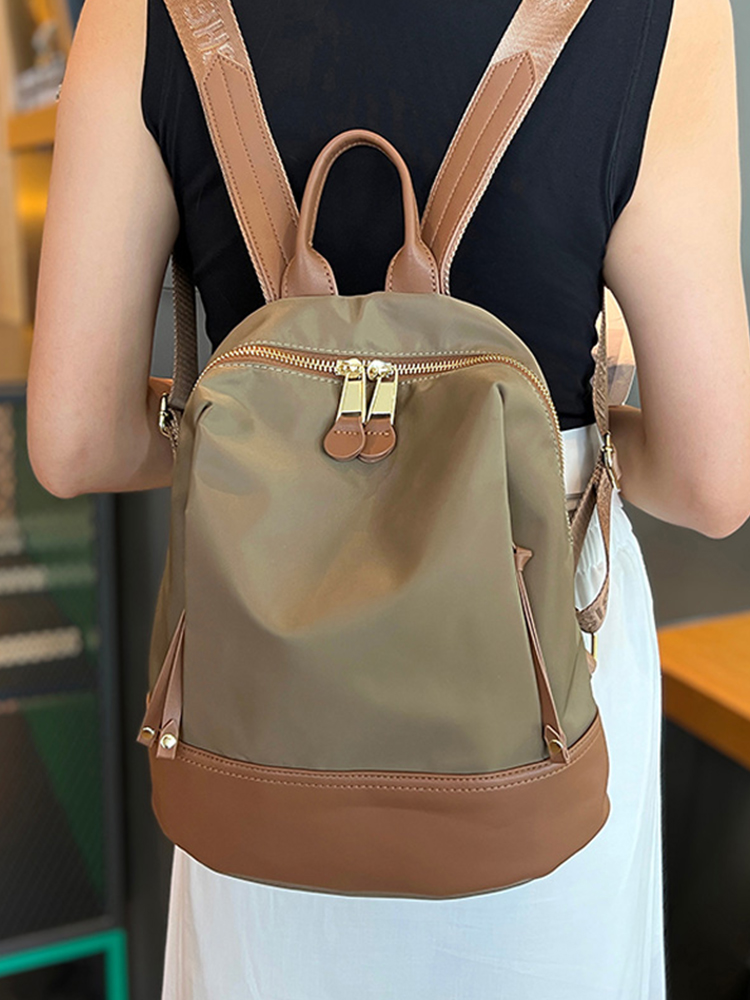 Minimalist Oxford Cloth Backpack for Women - Lightweight, Versatile, Dirt-Resistant, Perfect for Commuting and Travel Minimalist Oxford Cloth Backpack for Women - Lightweight, Versatile, Dirt-Resistant, Perfect for Commuting and Travel