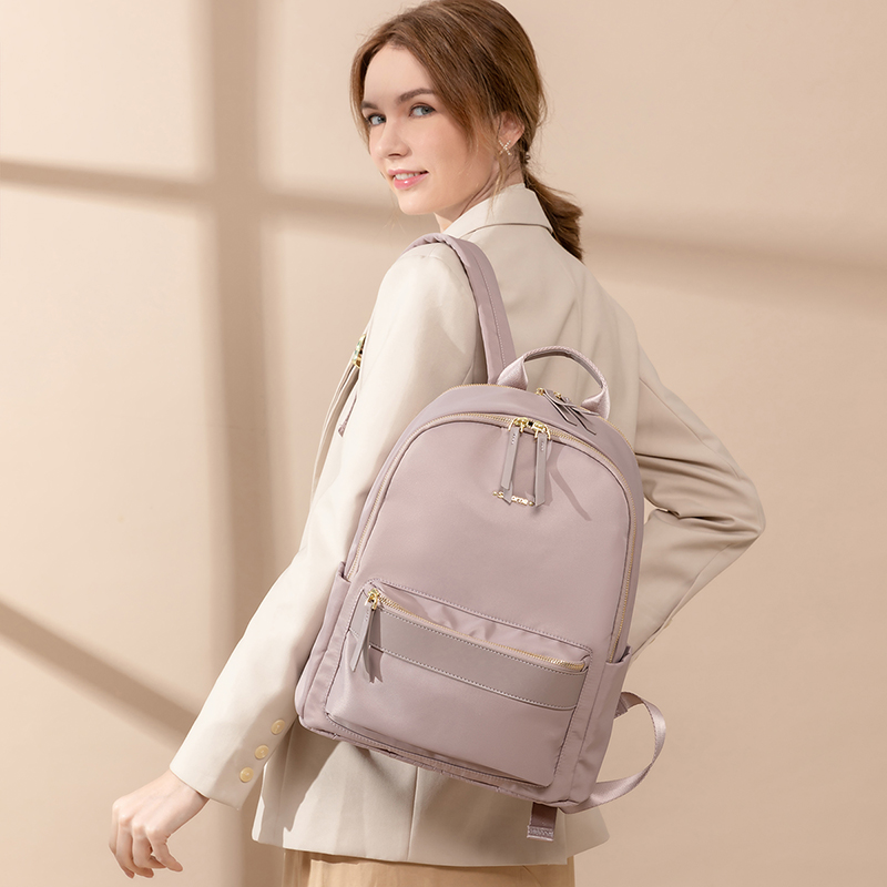 Minimalist Oxford Cloth Backpack for Women - Lightweight, Waterproof Student Book Bag & Business Laptop Carrier Minimalist Oxford Cloth Backpack for Women - Lightweight, Waterproof Student Book Bag & Business Laptop Carrier