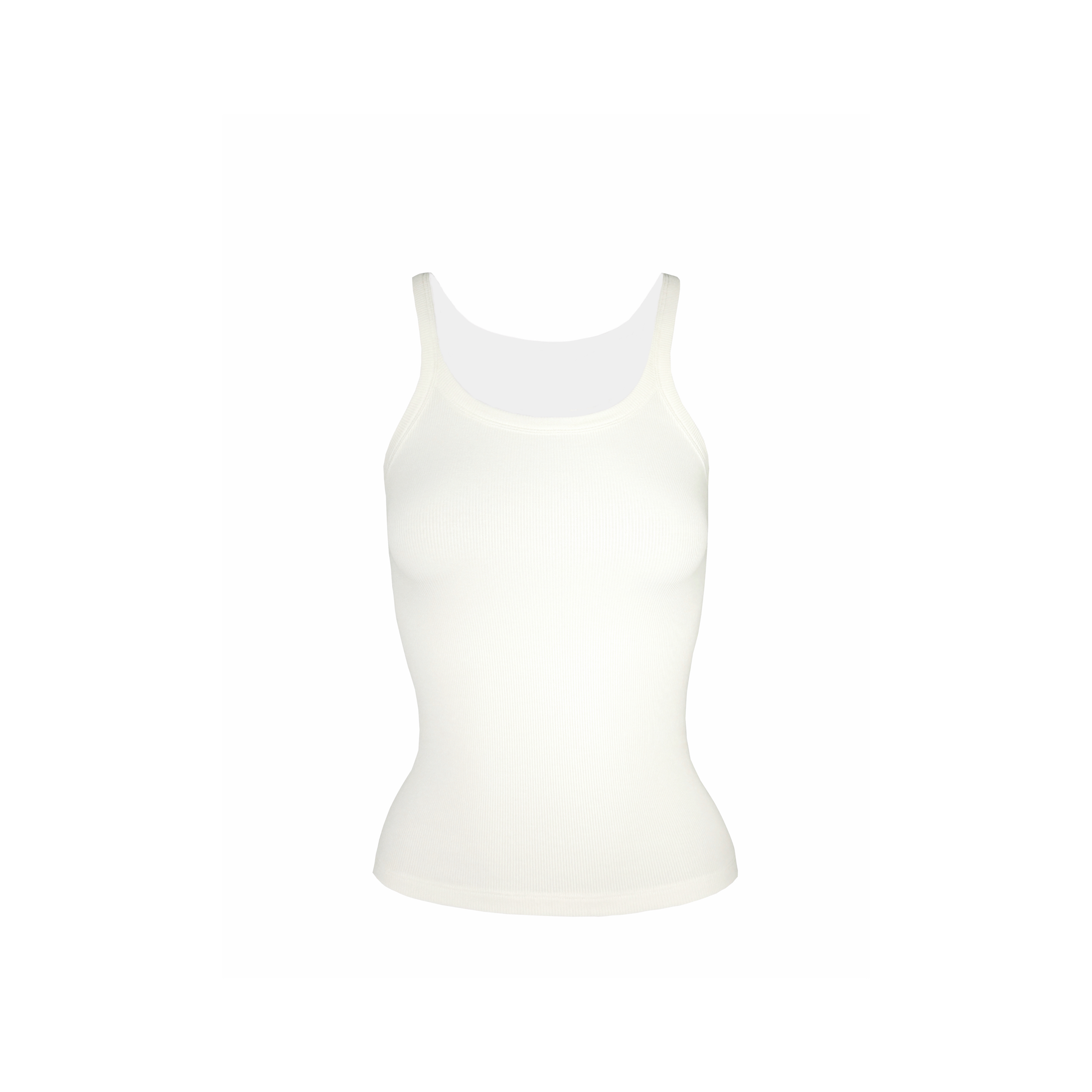 Minimalist Ribbed Slim Fit Elastic Strap Top - Chic Casual Wear for Effortless Style, Perfect for 90s and Y2K Fashion Lovers