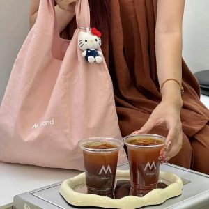 Minimalist Solid Color Knotted Vest Bag - 2025 Summer Casual Shoulder Tote Underarm Bag