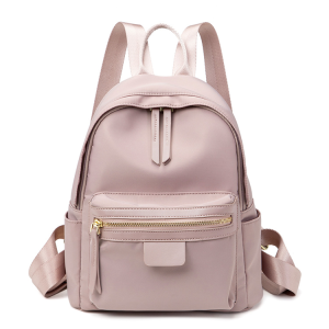 Minimalist Water-Resistant Backpack for Women, Versatile Commuting Book Bag, Stylish Small Backpack for Everyday Use