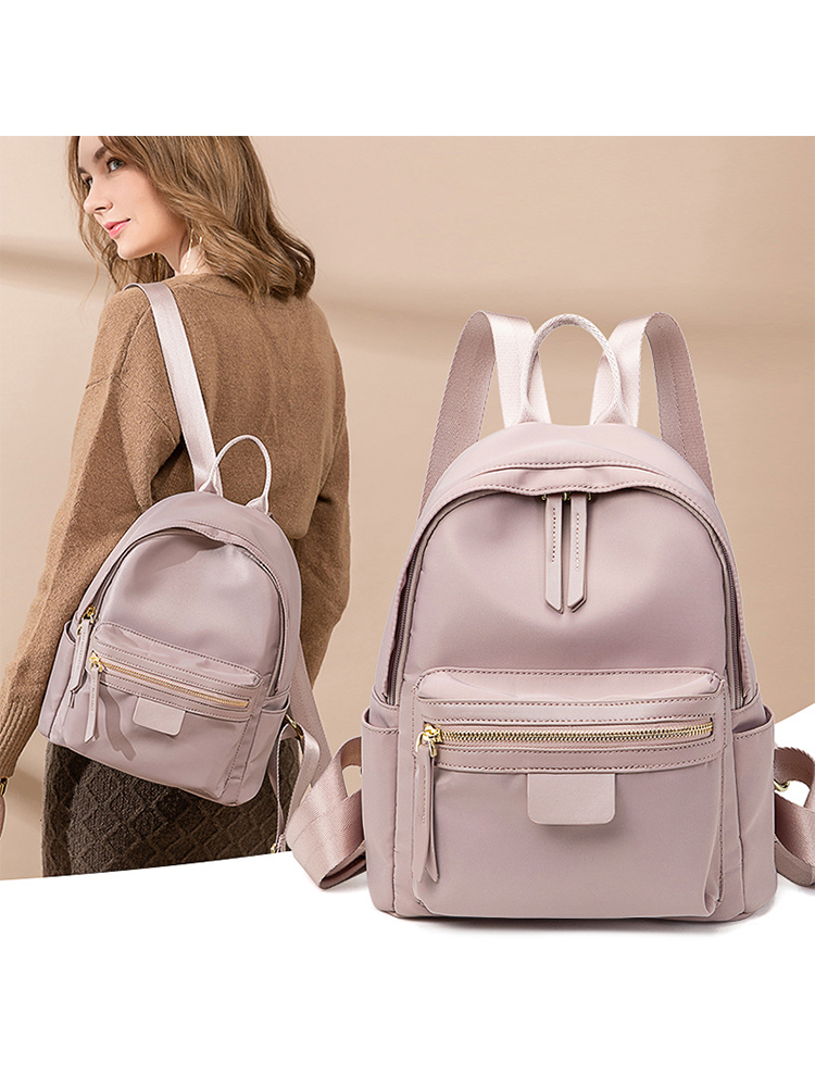 Minimalist Water-Resistant Backpack for Women, Versatile Commuting Book Bag, Stylish Small Backpack for Everyday Use Minimalist Water-Resistant Backpack for Women, Versatile Commuting Book Bag, Stylish Small Backpack for Everyday Use