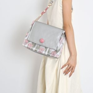 Mint Green Beaded Tote Bag - Summer Fresh Niche Envelope Shoulder Crossbody Bag for Effortless Style