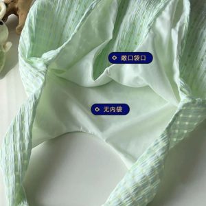 Mint Green Checkered Canvas Bag - Summer Fresh Single Shoulder Bag, Artistic Versatile Fairy Bag, Trendy Y2K Style