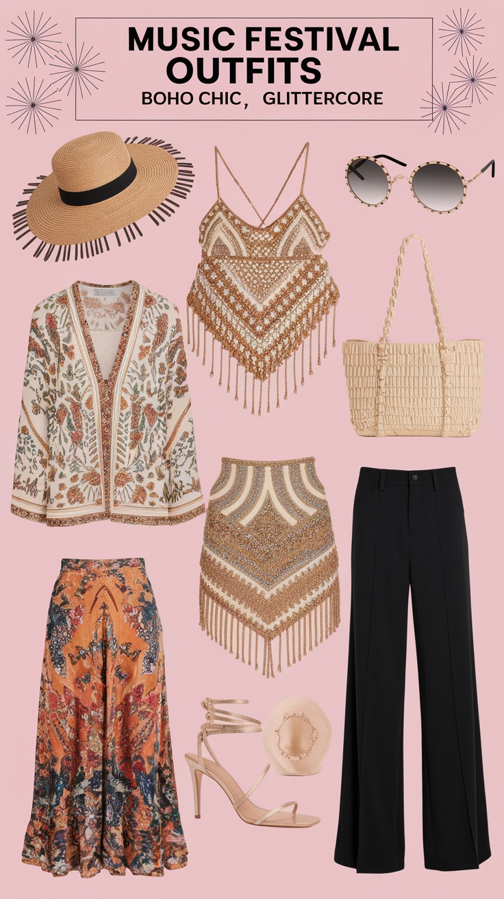Music Festival Outfits Aesthetic for Unique Styles outfit idea