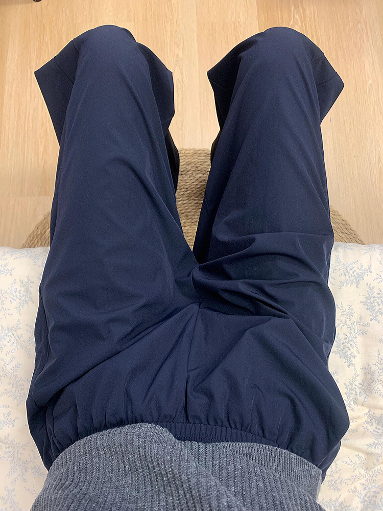 Navy Blue Women's Wide-Leg Casual Pants - Versatile Summer Loose Draping Trousers for Work & Hip-Hop Style Navy Blue Women's Wide-Leg Casual Pants - Versatile Summer Loose Draping Trousers for Work & Hip-Hop Style